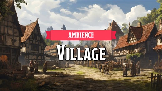 乡村丨 D&D丨 TTRPG 环境音效丨 1 小时