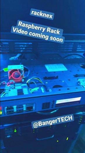 Raspberry Pi Rack Mount #shorts