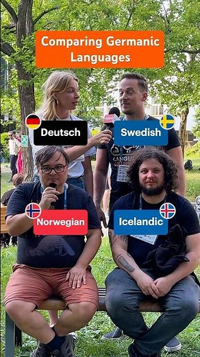 What similarities do you see? 🇩🇪🇸🇪🇳🇴🇮🇸 #polyglotconference #languagecomparison