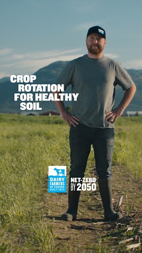 Rotating crops for healthy soil helps protect the land for tomorrow. That's dairy farming forward. https://dairyfarmersofcanada.ca/en/sustainability/protecting-soil-and-conserving-water - #renewableenergy #NetZeroby2050 #sustainablefuture #DairyFarmingForward | Dairy Farmers of Nova Scotia