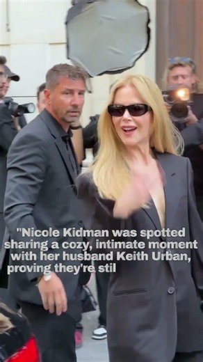 Nicole Kidman Shares Sweet Moment With Husband! ߒ #shorts