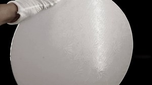 12 Inch Cake Drum, White Round Boards Cardboard for Wedding Birthday Party (1/2 Inch Thick, 3 Pack) - Professional Smooth Straight Edges - PACKIN WAY