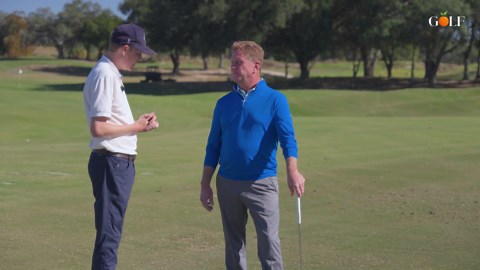 Why is shaft lean so important for solid ball-striking?
