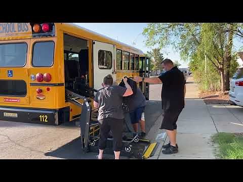 First day of Sagan school bus!!