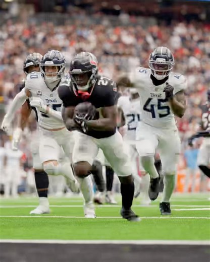 48K views · 1.4K reactions |  FIRST TEXANS ROOKIE AND FIFTH RB IN TEAM HISTORY WITH 100+ SCRIMMAGE YDS, A RUSH TD & A REC TD! | Houston Texans | Facebook