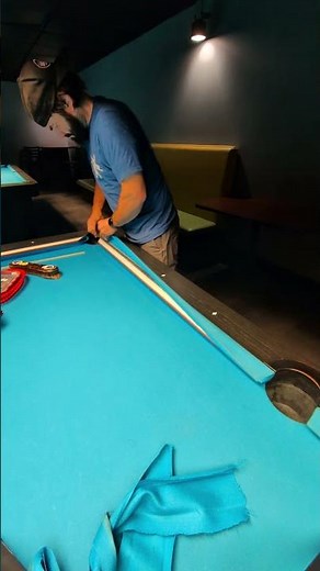 This is how Diamond rail recover starts #billiards #pooltable
