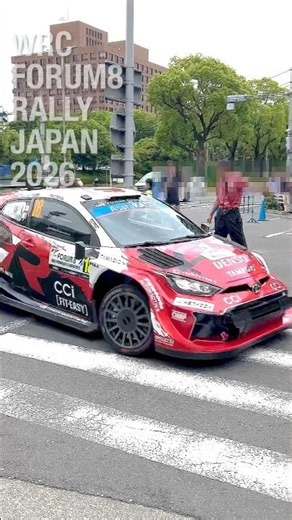 【初開催！】名古屋城でWRCラリーカーが爆走😱 WRC Rally Japan 2026 Opening Ceremony