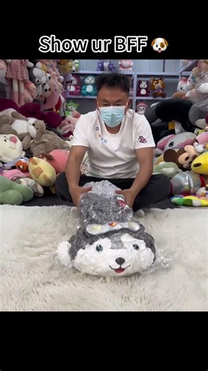 Unboxing the Cutest Husky Dog Plushie 🐕The PERFECT gift for your BFF/Girlfriend 🎁
