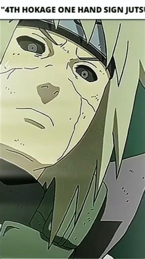 minato one hand sign jutsu #shorts