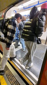 Northern Line Train at Leicester Square Station