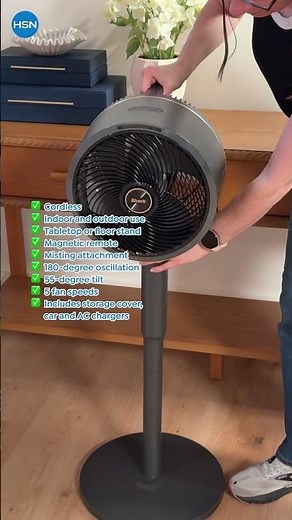 HSN Today's Special 🚨 Indoor / Outdoor Cordless Fan w/ Car Charger | HSN