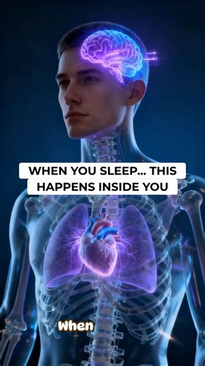 This Happens to Your Brain During Deep Sleep #sleepscience #health #facts