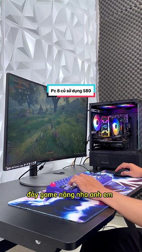 Review PC 8 Củ Sử Dụng 580: Chiến Liên Minh Huyền Thoại