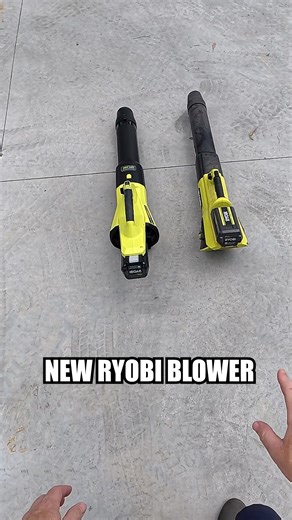 New Ryobi 800CFM Blower - I show you the differences to the older model. | Turf And Tools