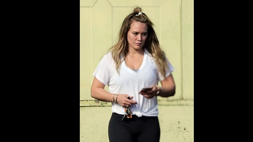 Hilary Duff in Yoga Pants 3