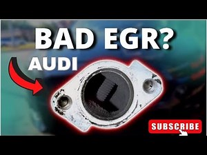 how to clean egr valve and carbon cleaning on a Audi| Corban cleaning and egr valve change Audi