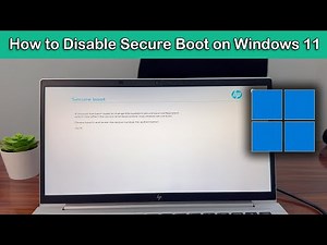 How to Disable Secure Boot on Windows 11 Step by Step