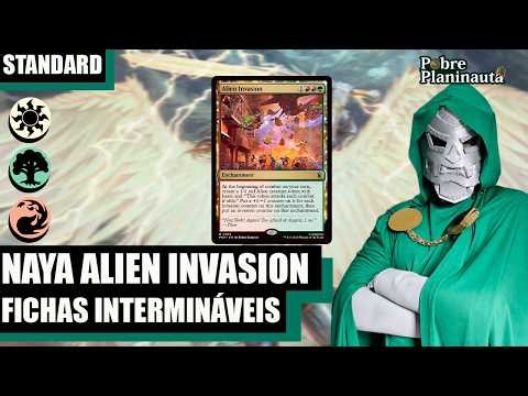 ALIEN INVASION SEASON - Naya Alien Invasion Control - MTG ARENA STANDARD MSH