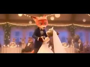 Nick and Judy Dancing Together at a Wedding Party #zootopia #zootopia2