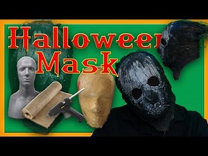 Lets make an easy Burlap Halloween mask