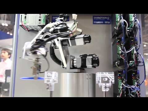 多関節ロボットデモンストレーション - モーションコントローラSANMOTION C