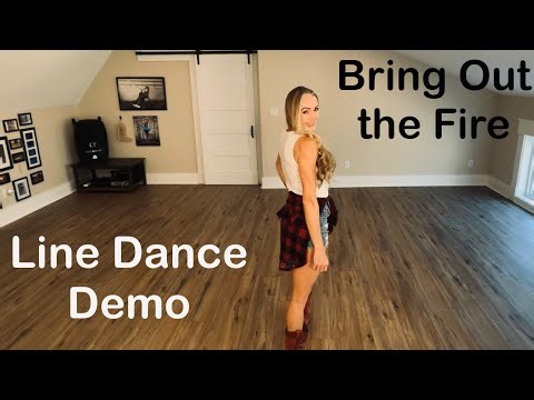 Bring Out the Fire “More” Line Dance Demo