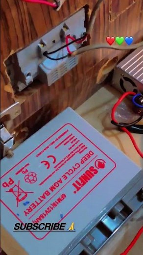 Construction on mini solar generator