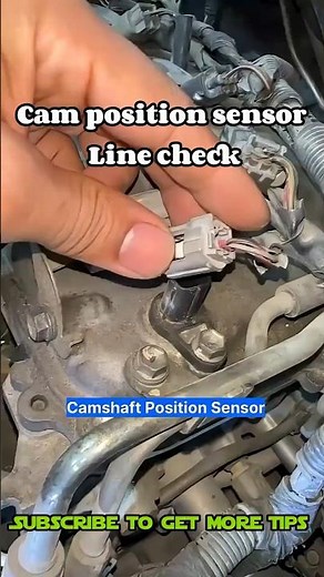 Cam position sensor circuit check #recommended #tipsntricks #automobile