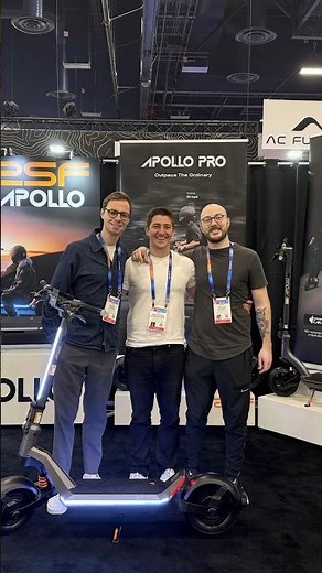 CES 2025 - Apollo Scooters