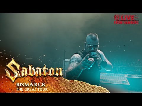 SABATON - Bismarck (Live - The Great Tour - Hamburg)