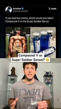 Compound V or Super Soldier Serum?🤔