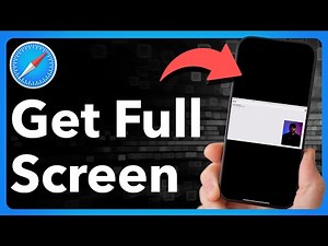 How To Get Full Screen On iPhone Safari