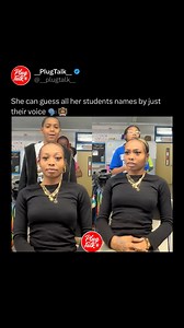 Teacher can name all her students by just their voice 🙌🏾🔥🗣️ | Plugtalk Historian