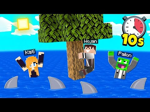 MINECRAFT ale WODA PODNOSI SIĘ co 10 Sekund z Palion i Kati!