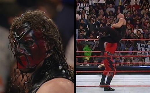 凯恩/保罗·贝尔VS布尔·布查南/Big Boss Man 2000.4.3