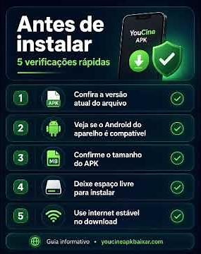 Dicas para Instalar o YouCine APK | O Que Verificar Antes de Baixar e Instalar (Android e TV Box)