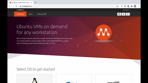 multipass快速创建ubuntu虚拟机