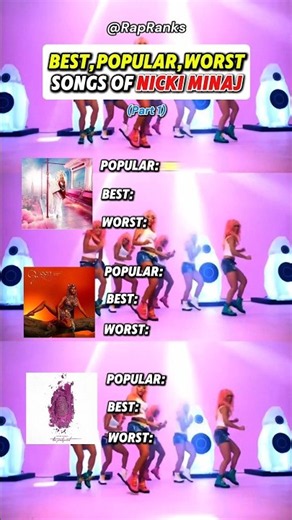 Best, Popular & Worst Songs of Nicki Minaj