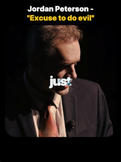 Jordan Peterson - People Look for Excuses to do Evil #psychology #jordanpeterson #selfimprovement #evil