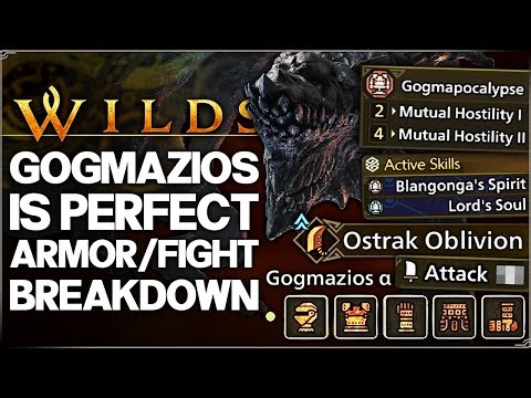 Monster Hunter Wilds - GOGMAZIOS IS A MASTERPIECE - New OP Armor & Weapons, Fight Breakdown & Guide!