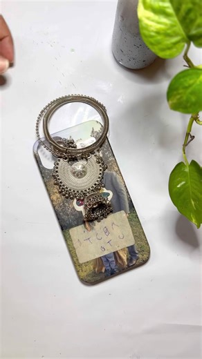 Diy Phone Case| How to makeover old Phone Cover into new #resinart #shorts #youtubeshorts #ytshorts