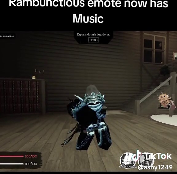 Rambunctious Emote Now Features Music