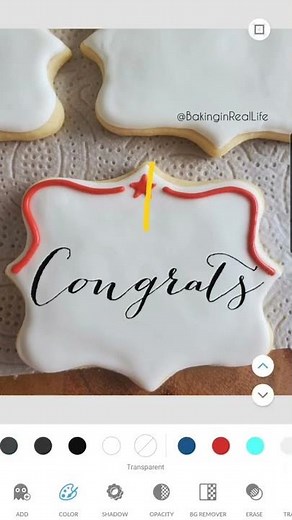 Writing with Royal Icing HACK