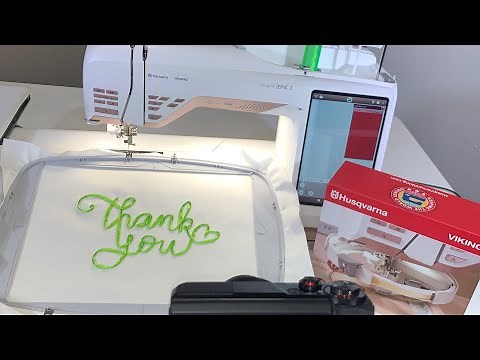 Husqvarna Viking EPIC 2 105 Ribbon Embroidery Attachment