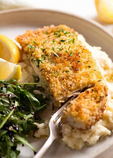 Emergency EASY Fish recipe - Parmesan Crumbed Fish!