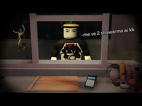 Passei a noite vendendo Shawarma kk