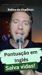 Em Inglês Pontuação Salva Vidas