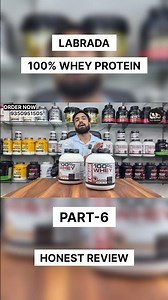 #7 Labrada 100% Whey Protein Review | Real Results After 30 Days #supplements #labrada #review ￼