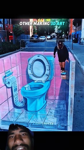 other making 3D art 🎨 #respect