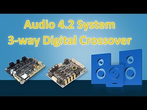 JAB4 & TAS5754 / TAS5756 for 4.2 System with 3-Way Digital Crossover, Bluetooth, I2S & ADAU1701 DSP